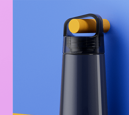 Sportovní láhev Splash z rPET, 730ml