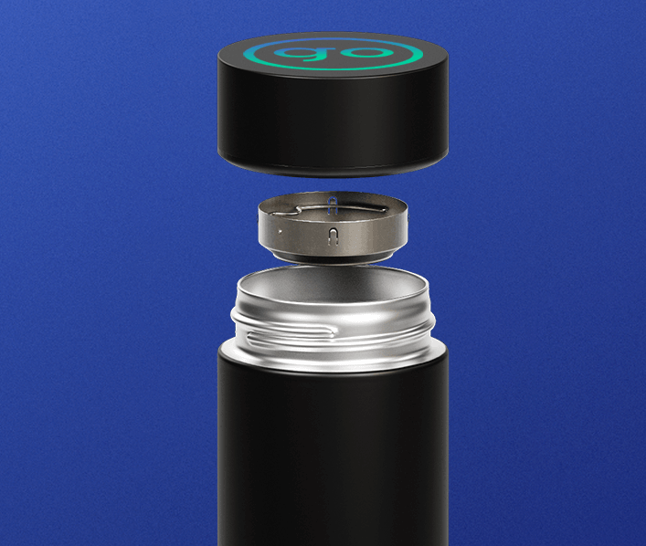 Termoska se sítkem na čaj Pipe Mini, 300ml