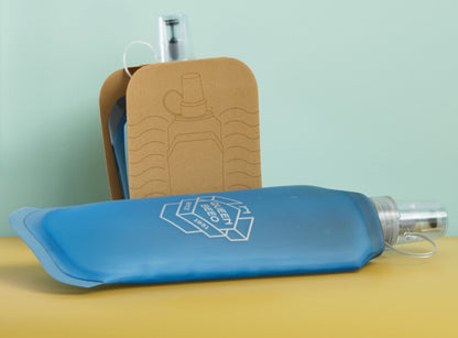Skládací silikonová lahev na vodu Flask, 500ml