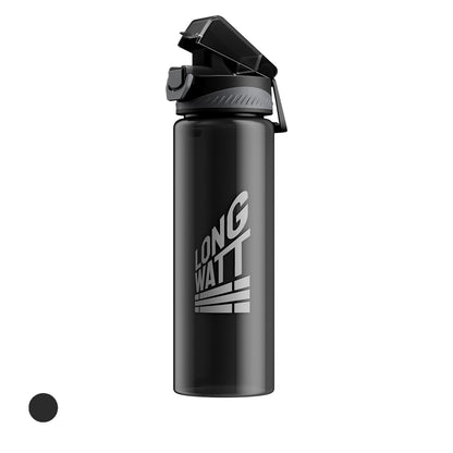 Sportovní láhev s automatickým klik otevíráním Rush z RPET, 700ml