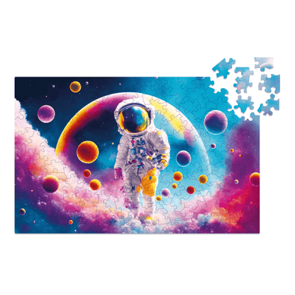 Dřevěné puzzle v HDF krabici ve vlastní grafice