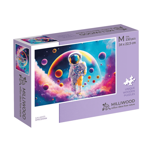 Dřevěné puzzle v krabici ve vlastní grafice