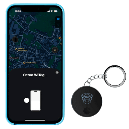 Lokátor předmětů Orbit (Apple Find My)