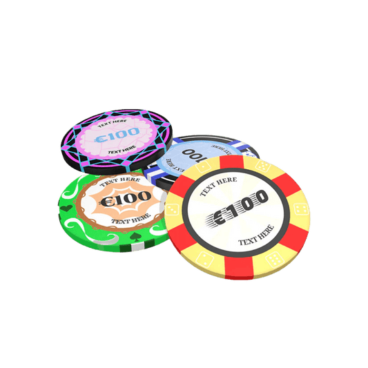 Zakázkové keramické žetony na poker